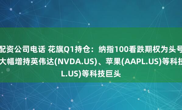 配资公司电话 花旗Q1持仓：纳指100看跌期权为头号重仓 大幅增持英伟达(NVDA.US)、苹果(AAPL.US)等科技巨头